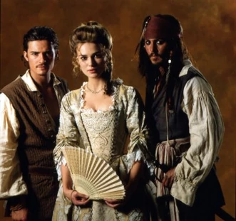 The Pirate of The Caribbean movies and characters!