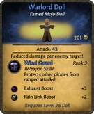 Warlord Doll New