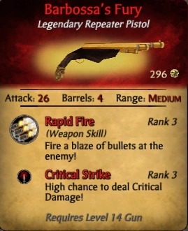 Barbossa's Fury | Pirates Online Wiki | Fandom