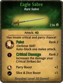 Eagle Sabre Card