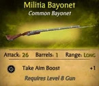 Militia Bayonet