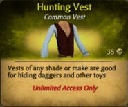 Red Hunting Vest