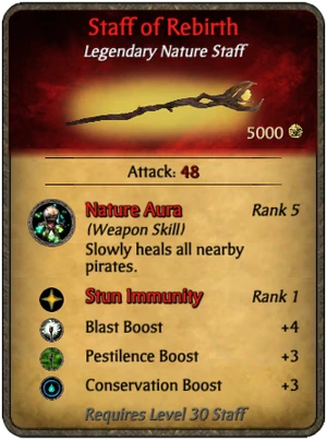 Staff of Rebirth HQ Card - 12 days 2023 update