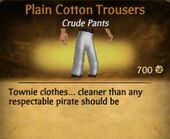 Cotton Trousers