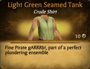 Light Green Seamed Tank