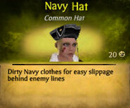 Navy Hat