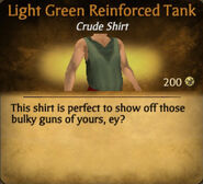 Light Green Darker Reinforced Tank