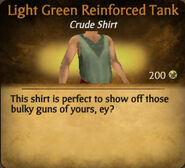 Light Green Reinforced Tank