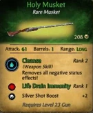 Holy musket