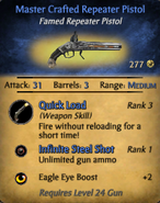 Master Crafted Repeater Pistol