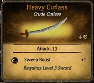 Heavy Cutlass
