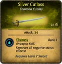 Silver Cutlass