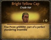 Bright Yellow Cap