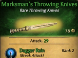 Marksman's Throwing Knives