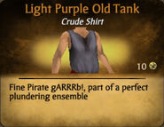 Light Purple Darker Old Tank