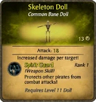 Skeleton Doll New