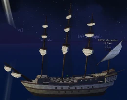 A Pirate Ship of the Line