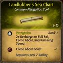 Landlubber's Sea Chart