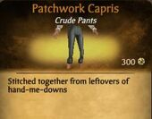 Patchwork Capris