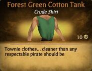 Forest Green Cotton Tank