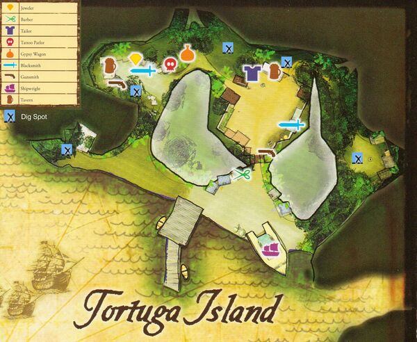 Tortuga Map