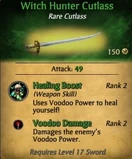 Witch Hunter Cutlass