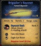 Brigadier sbayonet