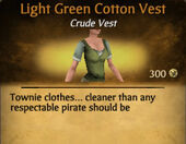 Light Green Darker Cotton Vest