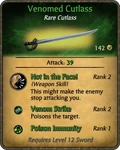Venomed Cutlass Card