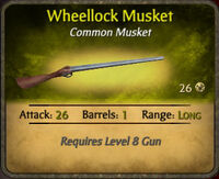 Wheellock Musket 2010-11-20