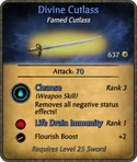 Divine Cutlass