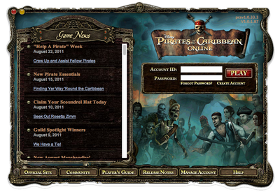 Launcher, Pirates Online Wiki