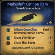 Makeshift Cannon Ram