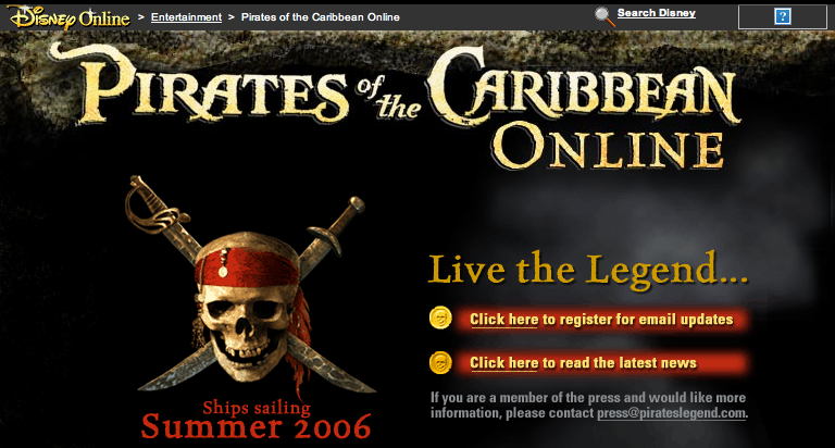 online pirates 2005