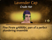 Lavender Cap