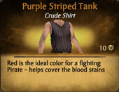 Purple Striped Tank