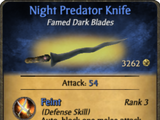 Night Predator Knife