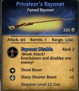 Privateer's Bayonet