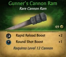 Gunner cannon ram