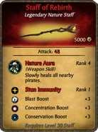 Staff of Rebirth Card.png (243 KB) The second iteration, from the release of Bilgewater on the Test Server.