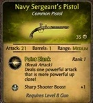 Navy Sergeant's Pistol