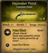 Haymaker Pistol