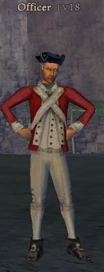 Navy officer clearer