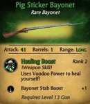 Pigsticker Bayonet