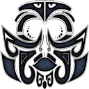 Tattoo maori face copy