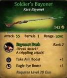 Soldier's Bayonet