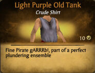 Light Purple Old Tank