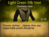 Light Green Silk Vest