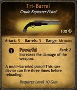 Tri-Barrel Pistol
