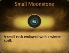 Small Moonstone Card